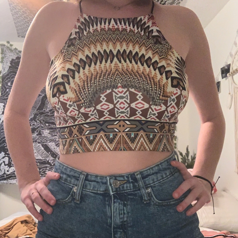 Patterned Tank Top - Picture 3 of 3